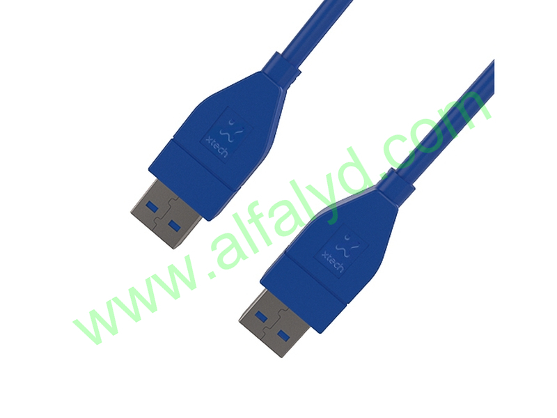 Xtech - USB cable - Blue - 6ft USB 3.0 cable