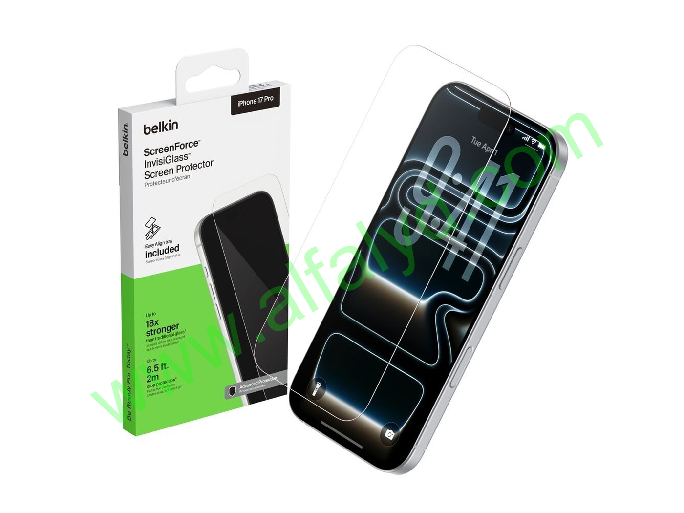 Belkin - Tempered glass - iPhone 17 Pro
