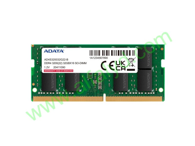 ADATA Premier Series - DDR4 - módulo - 8 GB - SO-DIMM de 260 contactos - 3200 MT/s / PC4-25600 - CL22 - 1.2 V - sin búfer - no ECC - verde